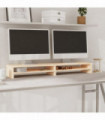 Monitor Stand 100x24x13 cm Solid Wood Pine