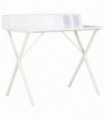 Desk White 80x50x84 cm