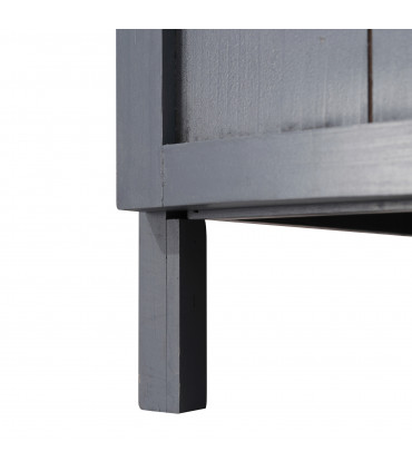 Garden Storage Cabinet, Potting Bench Table Galvanized Grey