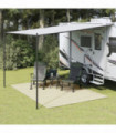 vidaXL Camping Floor Mat Cream 3x2.5 m