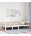vidaXL Children's Bed without Mattress White 90x190 cm Solid Wood Pine