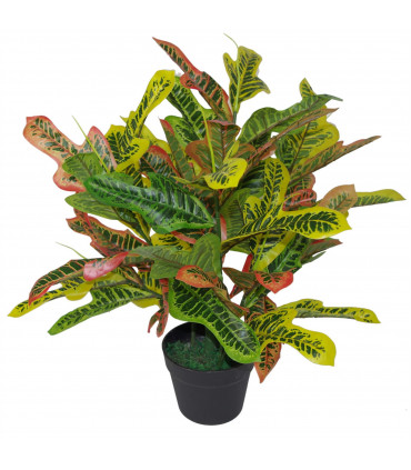 65cm Artificial Codiaeum Multicoloured House Plant