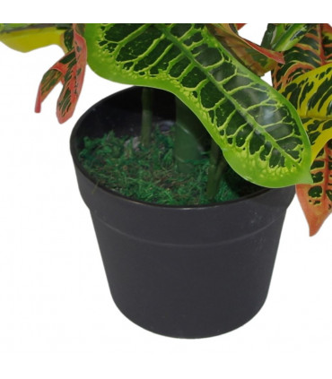 65cm Artificial Codiaeum Multicoloured House Plant