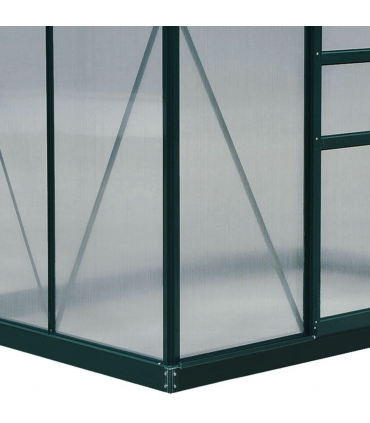 1.9x1.3x2 m Walk-In Mini Greenhouse-Dark Green Frame