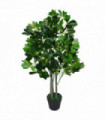 95cm Umbrella Tree Dark Green Artificial Ficus Plant