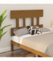 Bed Headboard Honey Brown 93.5x3x81 cm Solid Wood Pine