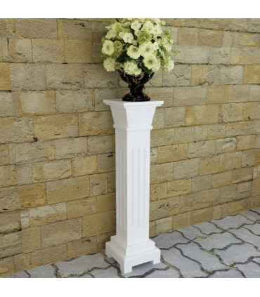 Classic Square Pillar Plant Stand MDF