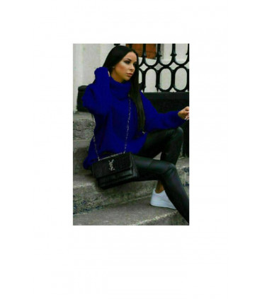 Ladies Polo Knitted Florecent Jumper