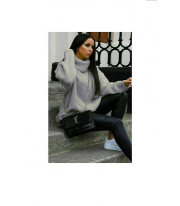 Ladies Polo Knitted Florecent Jumper