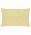 Sunshade Sail 160 g/m² Beige 2x3 m HDPE