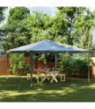 vidaXL Professional Party Tent 4x4 m Green 90 g/m²