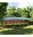 vidaXL Professional Party Tent 4x9 m Green 90 g/m²