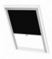 vidaXL Blackout Roller Blinds Black M04/304