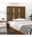 Bed Headboard Honey Brown 80.5x4x100 cm Solid Wood Pine