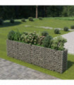 Gabion Raised Bed Galvanised Steel 360x50x100 cm