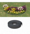Garden Edgings 3 pcs Grey 10 m 10 cm Polyethylene