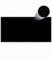 vidaXL Pool Cover Black 975x488 cm PE