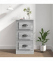 vidaXL Sideboard Grey Sonoma 36x35.5x67.5 cm Engineered Wood