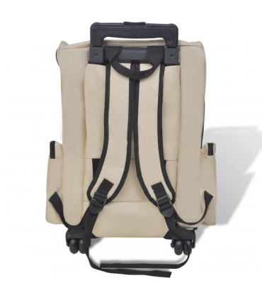 Foldable Multipurpose Pet Trolley Beige