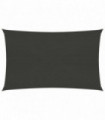 Sunshade Sail 160 g/m² Anthracite 4x7 m HDPE