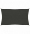 Sunshade Sail 160 g/m² Anthracite 5x7 m HDPE