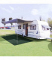 Tent Carpet 400x800 cm Dark Green HDPE