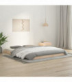 vidaXL Bed Frame 150x200 cm King Size Solid Wood Pine