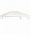 vidaXL Gazebo Top Cover 310 g/m² 4x3 m Cream White