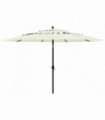 3-Tier Parasol with Aluminium Pole Sand 3.5 m
