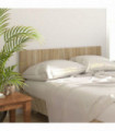 Bed Headboard Sonoma Oak 160x1.5x80 cm Engineered Wood