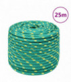 Boat Rope Green 14 mm 25 m Polypropylene
