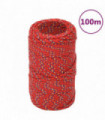 Boat Rope Red 2 mm 100 m Polypropylene