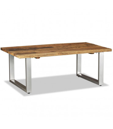 Coffee Table Solid Reclaimed Wood 100x60x38 cm
