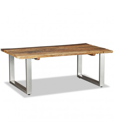 Coffee Table Solid Reclaimed Wood 100x60x38 cm