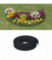 Garden Edgings 3 pcs Black 10 m 10 cm Polyethylene