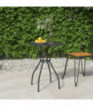 Garden Table Anthracite 50x50x72 cm Steel Mesh