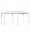 Gazebo with Post Covers 3x6x2.6 m Cream 160 g/m²