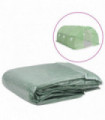 Greenhouse Replacement Cover (13.5 m²) 300x450x200 cm Green