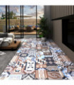 PVC Flooring Plank Self-adhesive 5.11 m² Mono Pattern