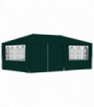 Professional Party Tent with Side Walls 4x6 m Green 90 g/m?