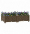 vidaXL Raised Bed 80x40x23 cm Polypropylene