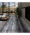 vidaXL Self-adhesive PVC Flooring Planks 5.21 m? 2 mm Shiny Grey
