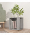 Side Table Grey Sonoma 33x33x34.5 cm Engineered Wood