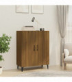 Sideboard Brown Oak 70x34x90 cm Engineered Wood
