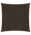 Sunshade Sail 160 g/m² Brown 7x7 m HDPE