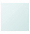 Table Top Transparent 40x40 cm Tempered Glass