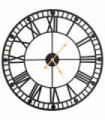 Vintage Wall Clock with Quartz Movement Metal 60 cm XXL