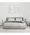 vidaXL Wall-mounted Bedside Cabinets 2 pcs Concrete Grey 41.5x36x28cm