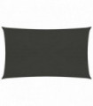 Sunshade Sail 160 g/m² Anthracite 2.5x5 m HDPE