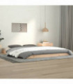 vidaXL Bed Frame 140x190 cm Solid Wood Pine
